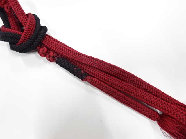 正絹　手組帯締め